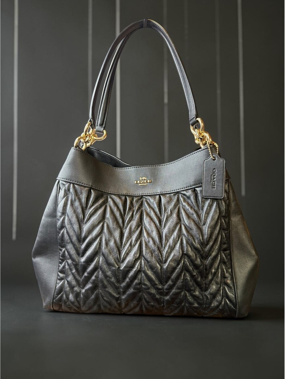 Coach Lexy Quilted Calf Leather - 2018